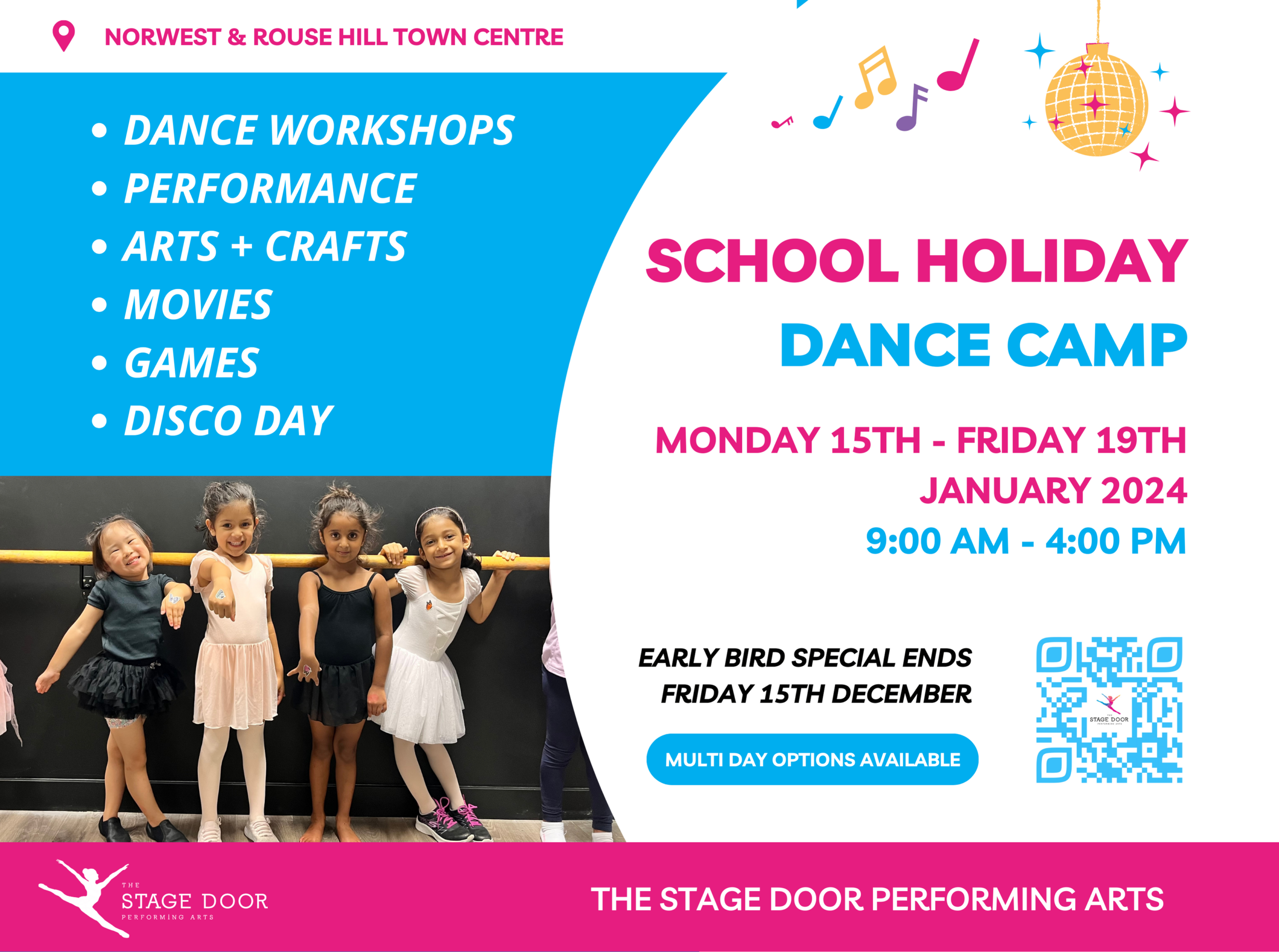 January Dance Camp – The Stage Door Performing Arts